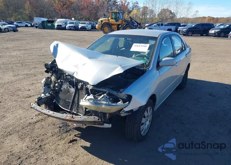 2004 Toyota Corolla Le из США, поврежденный, VIN 2T1BR38E04C230942